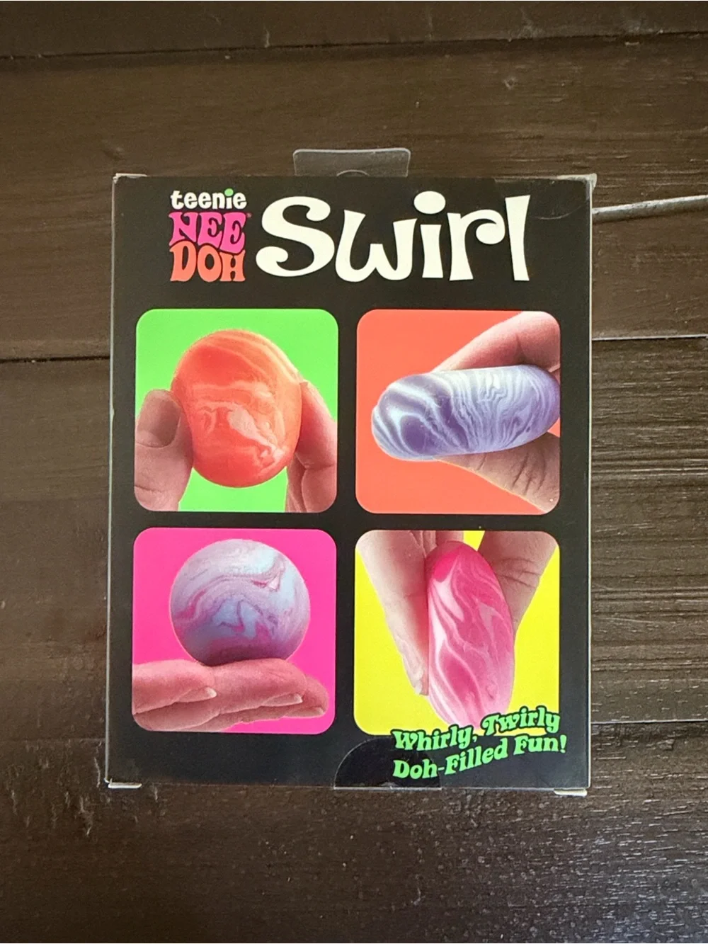 Needoh Swirl Teenie Set - Peachy Squeeze, Cotton Twirl, Squishberry, Blushmallow